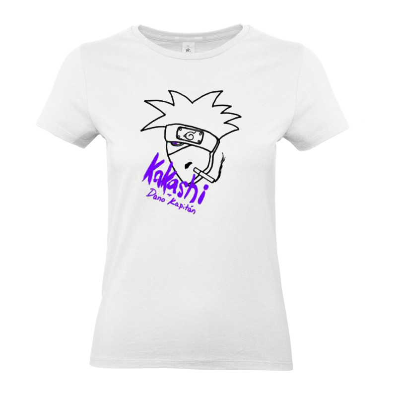 E-shop Dano Kapitán tričko Kakashi Biela L