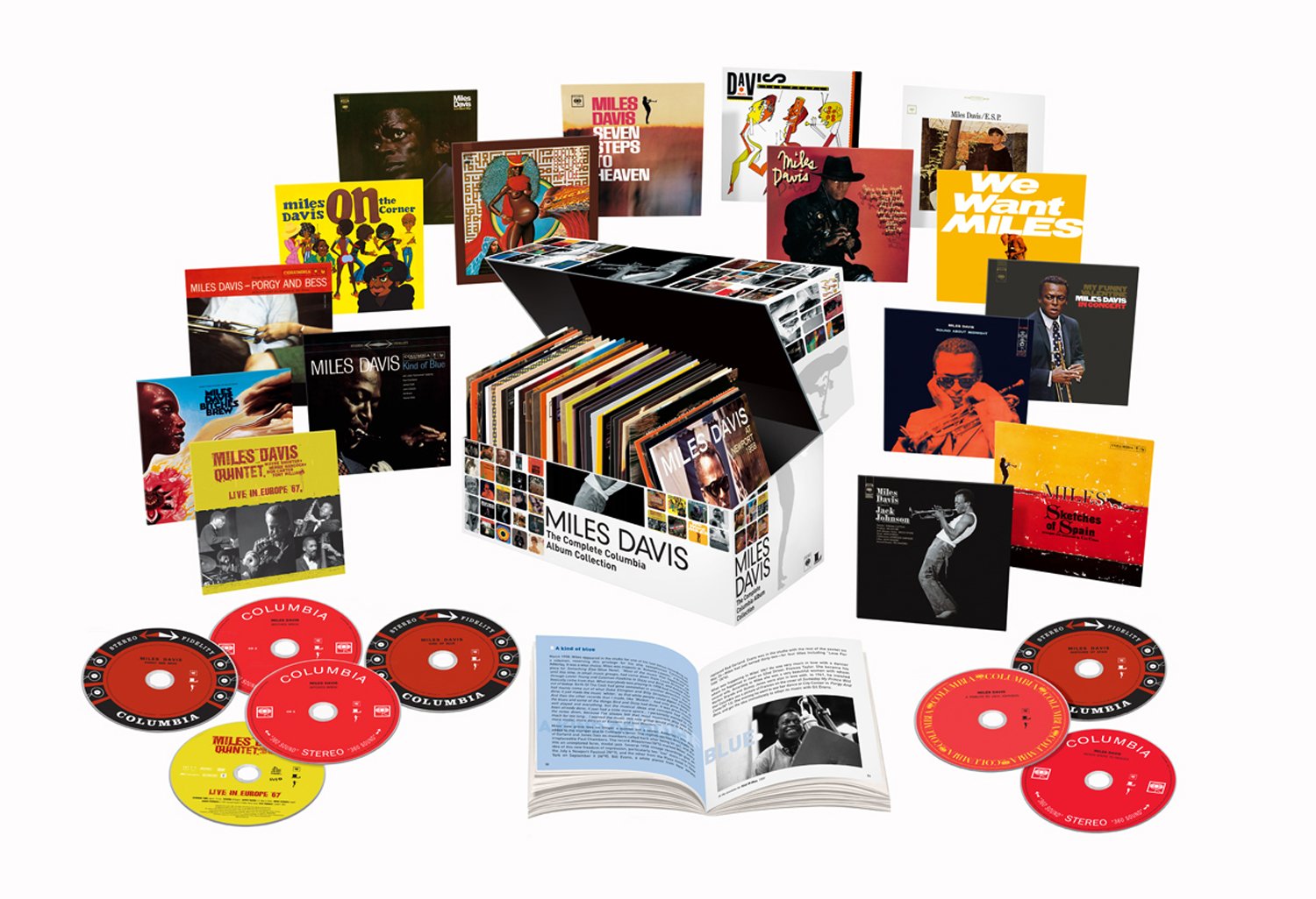 Miles Davis Cd The Complete Columbia Album Collection Box Set Rukahore Shop