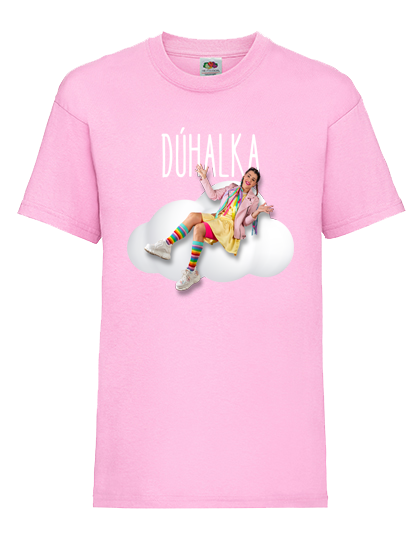 Dúhalka tričko Dúhalkin svet Baby Pink 104