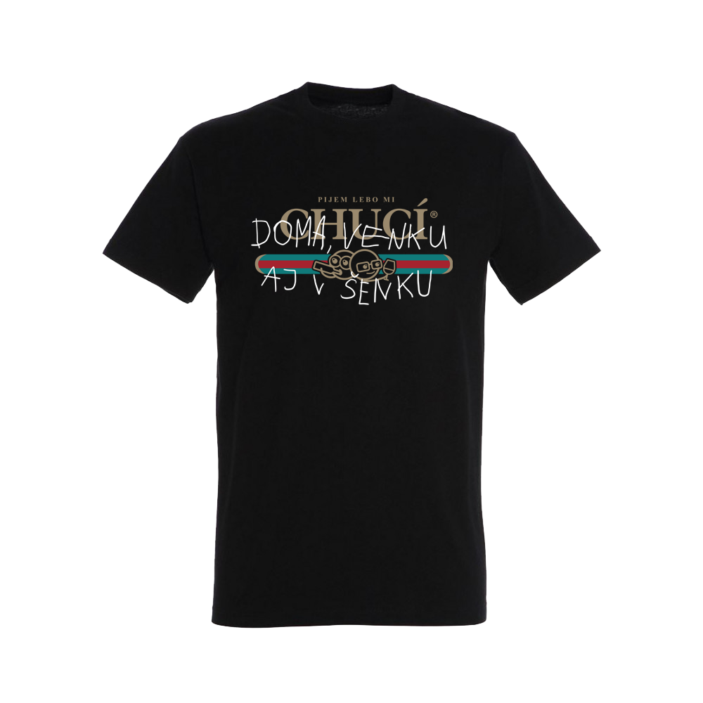 Durgala&Budinský tričko New chucí Čierna XXL