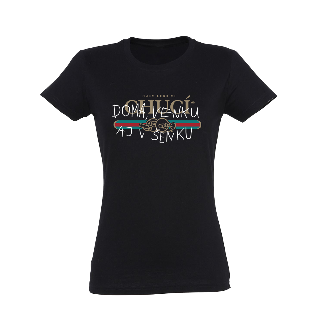 Durgala&Budinský tričko New chucí Čierna L