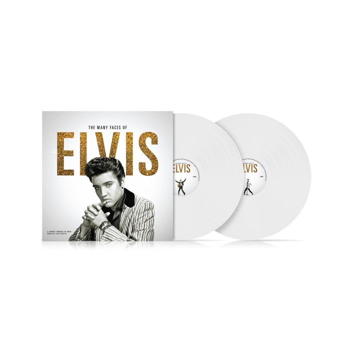 The Many Faces Of Elvis (White Vinyl)