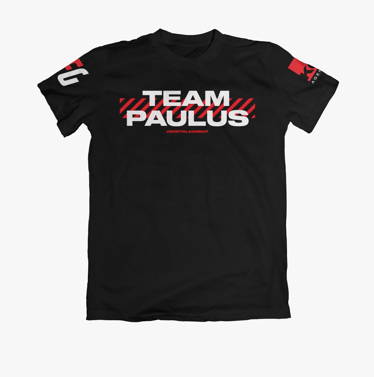 Frankovic Agency tričko Team Paulus Čierna L