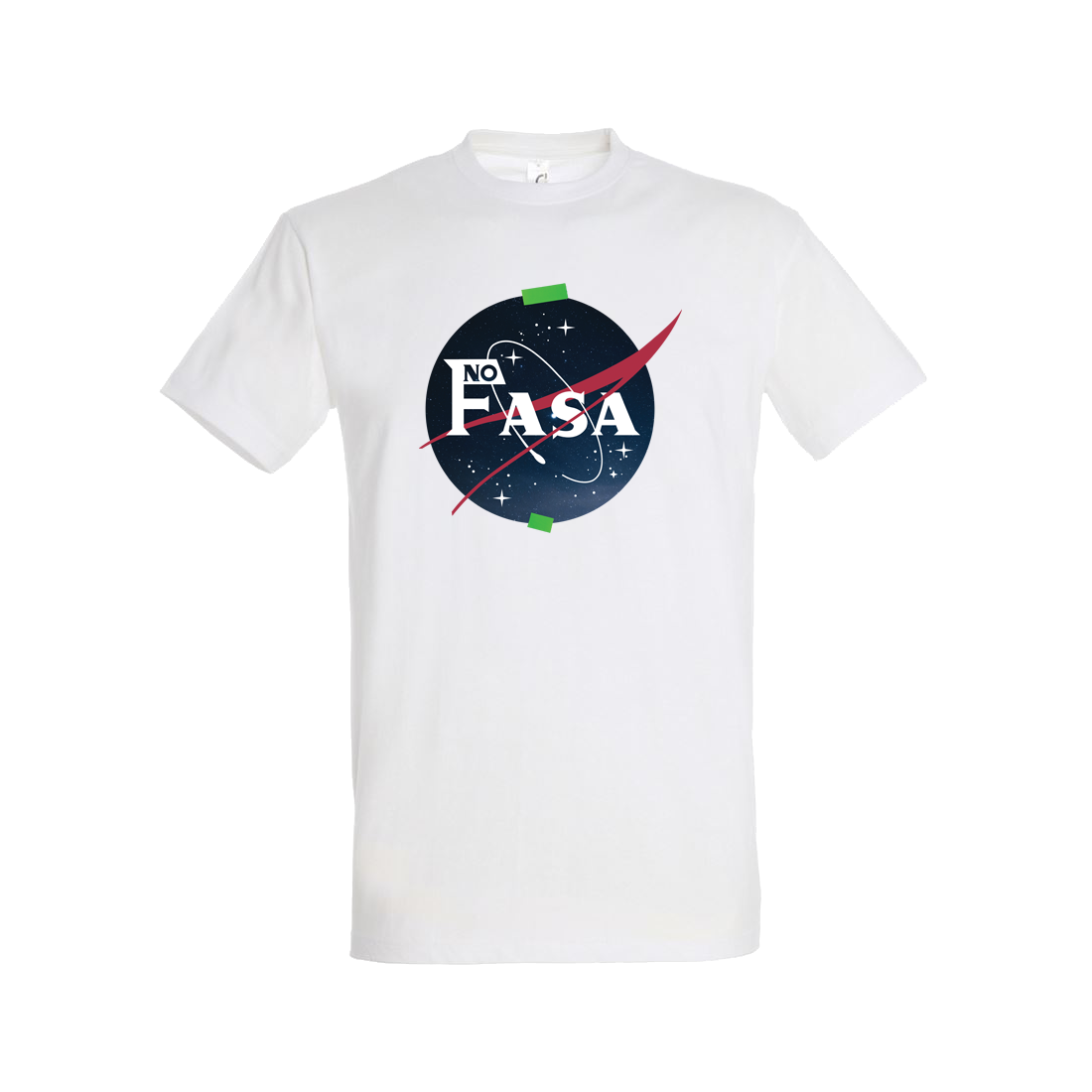 Impertinentná Lejdy tričko FASA Biela S