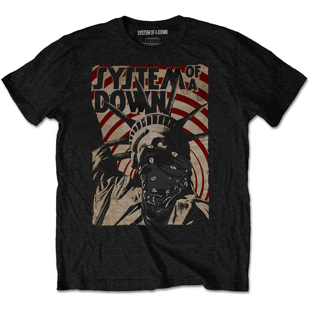 System of a Down tričko Liberty Bandit Čierna XL