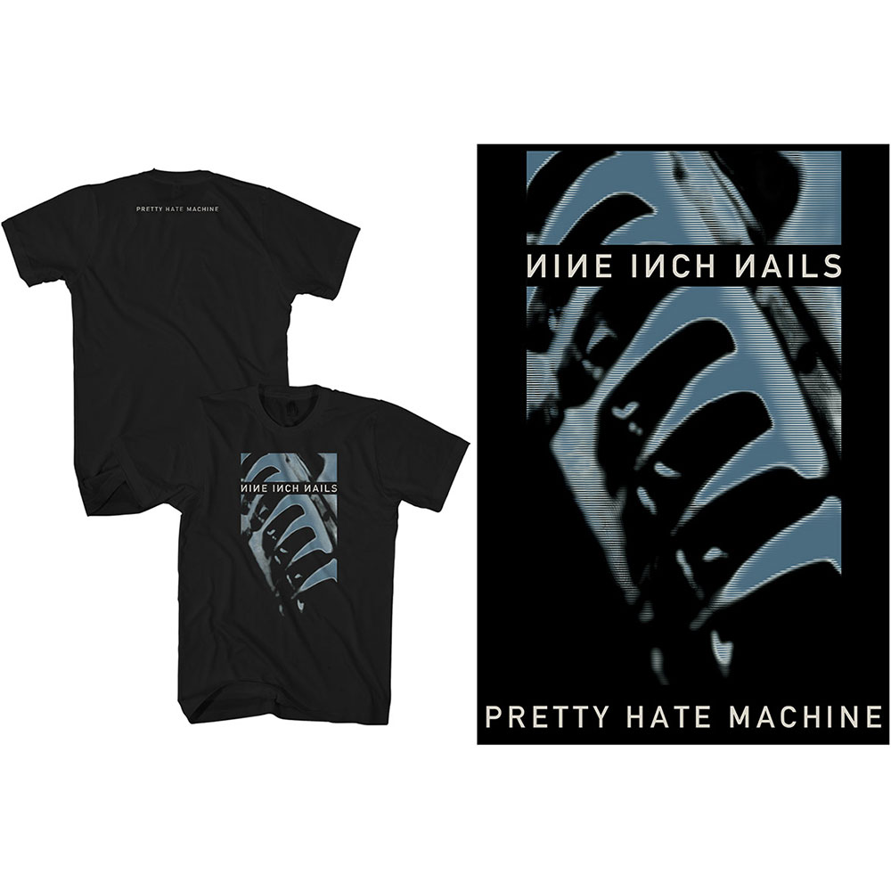 Nine Inch Nails tričko Pretty Hate Machine Čierna S
