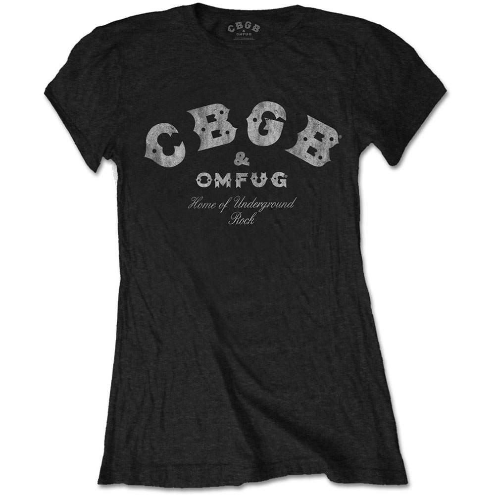 E-shop CBGB tričko Classic Logo Čierna S