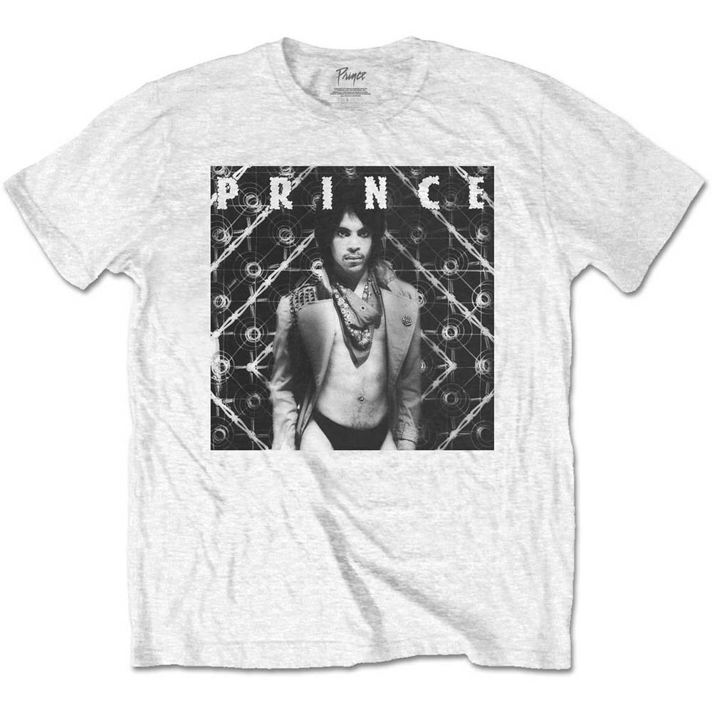 Prince tričko Dirty Mind Biela 3XL