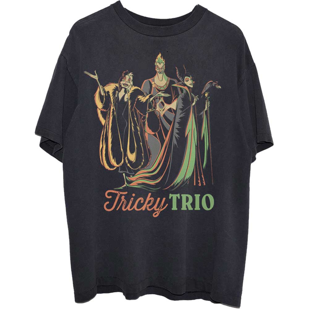 Disney tričko Tricky Trio Čierna M