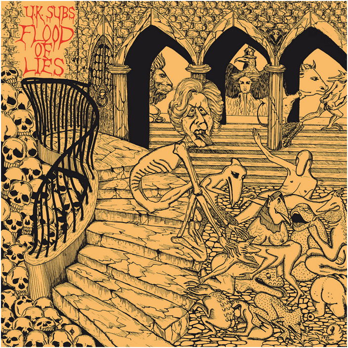 E-shop Flood of Lies UK Subs Album Coloured Vinyl
