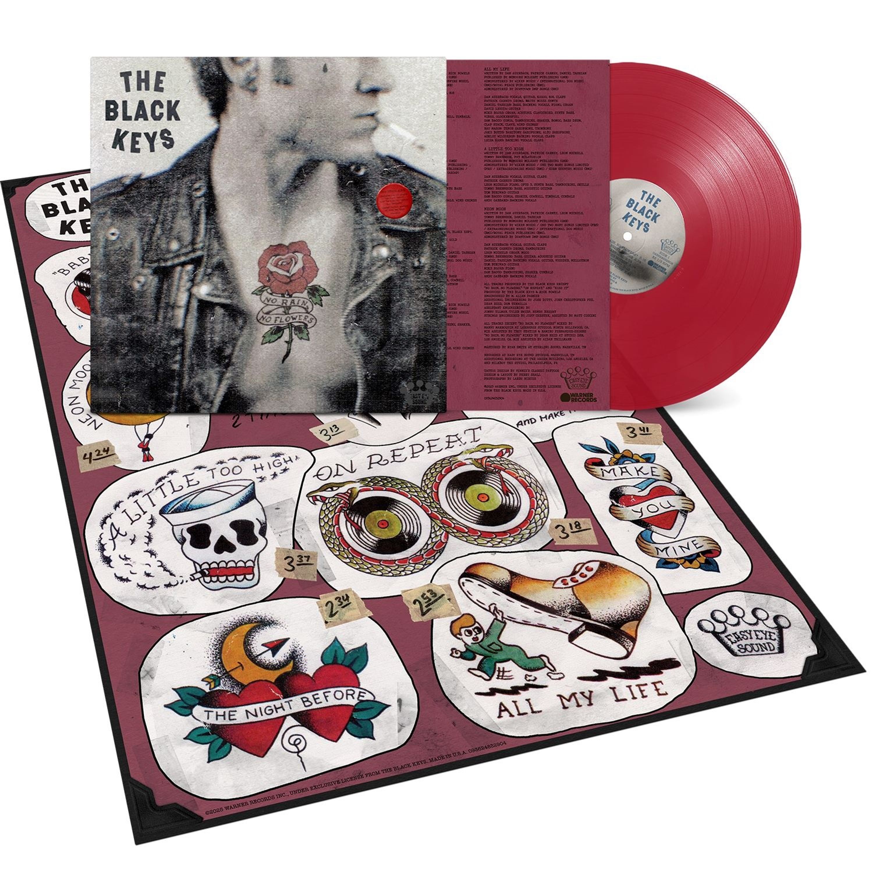 E-shop The Black Keys: No Rain, No Flowers (Red Indie) LP