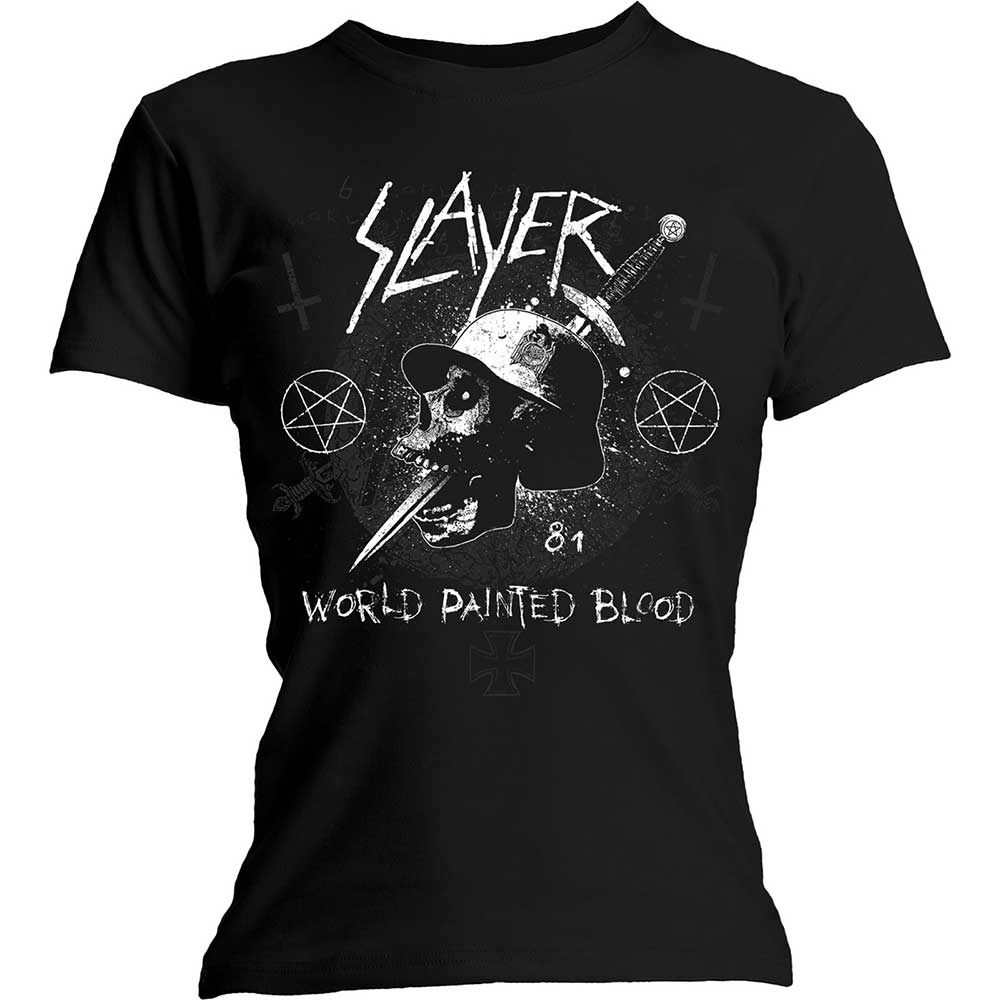Slayer tričko Dagger Skull Čierna XXL