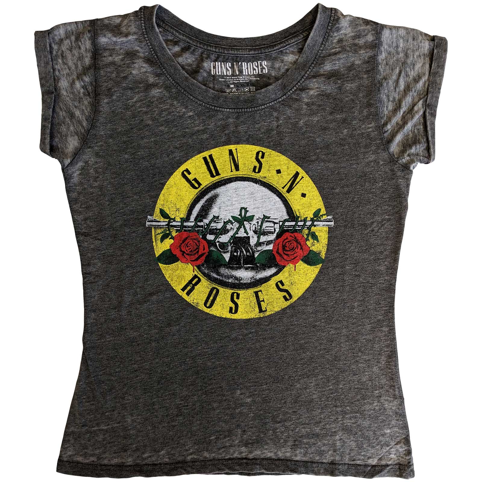 Guns N’ Roses tričko Classic Logo Šedá S