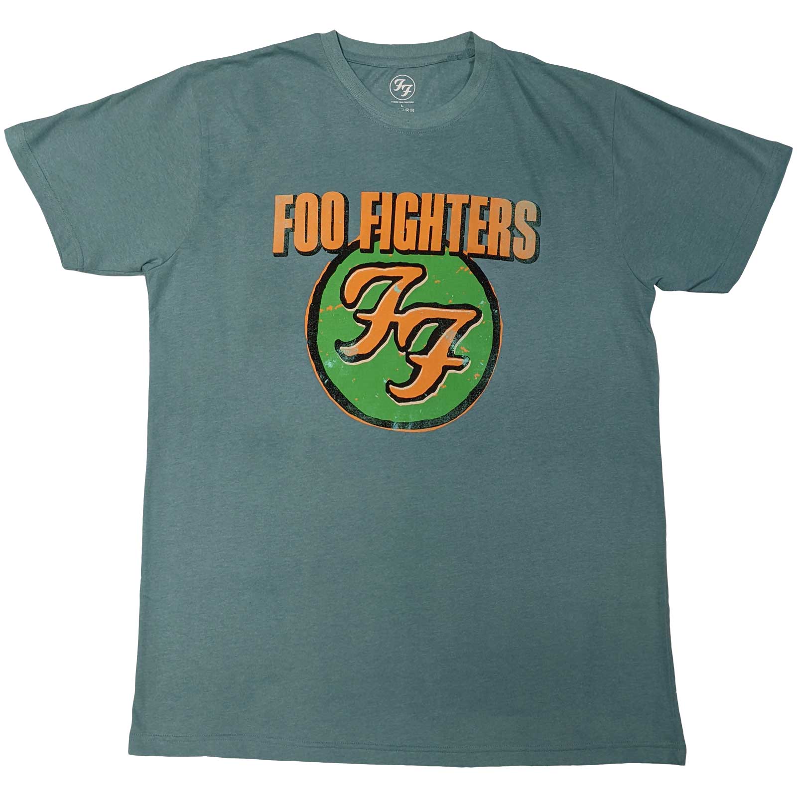 Foo Fighters tričko Graff Modrá L