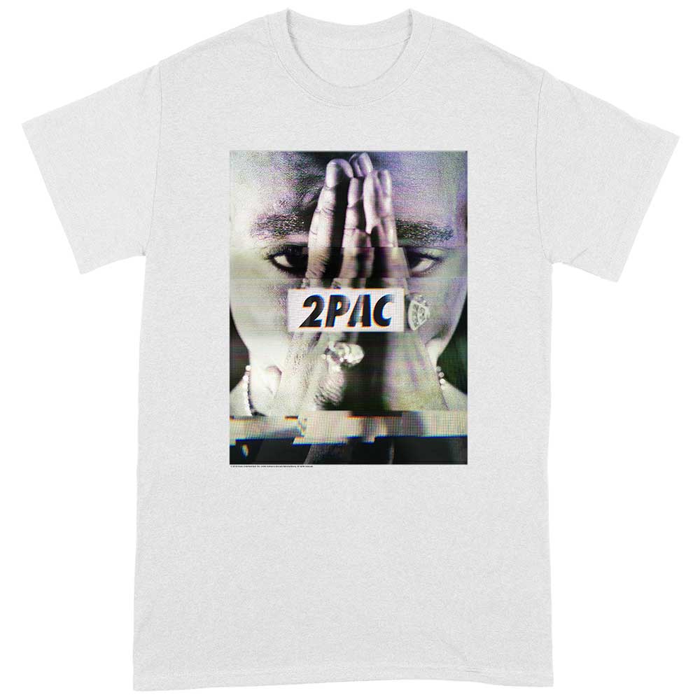 2Pac tričko Transmit Biela XL