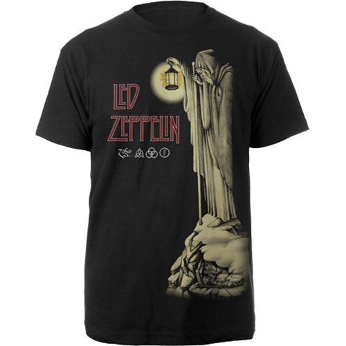 Led Zeppelin tričko Hermit Čierna XXL