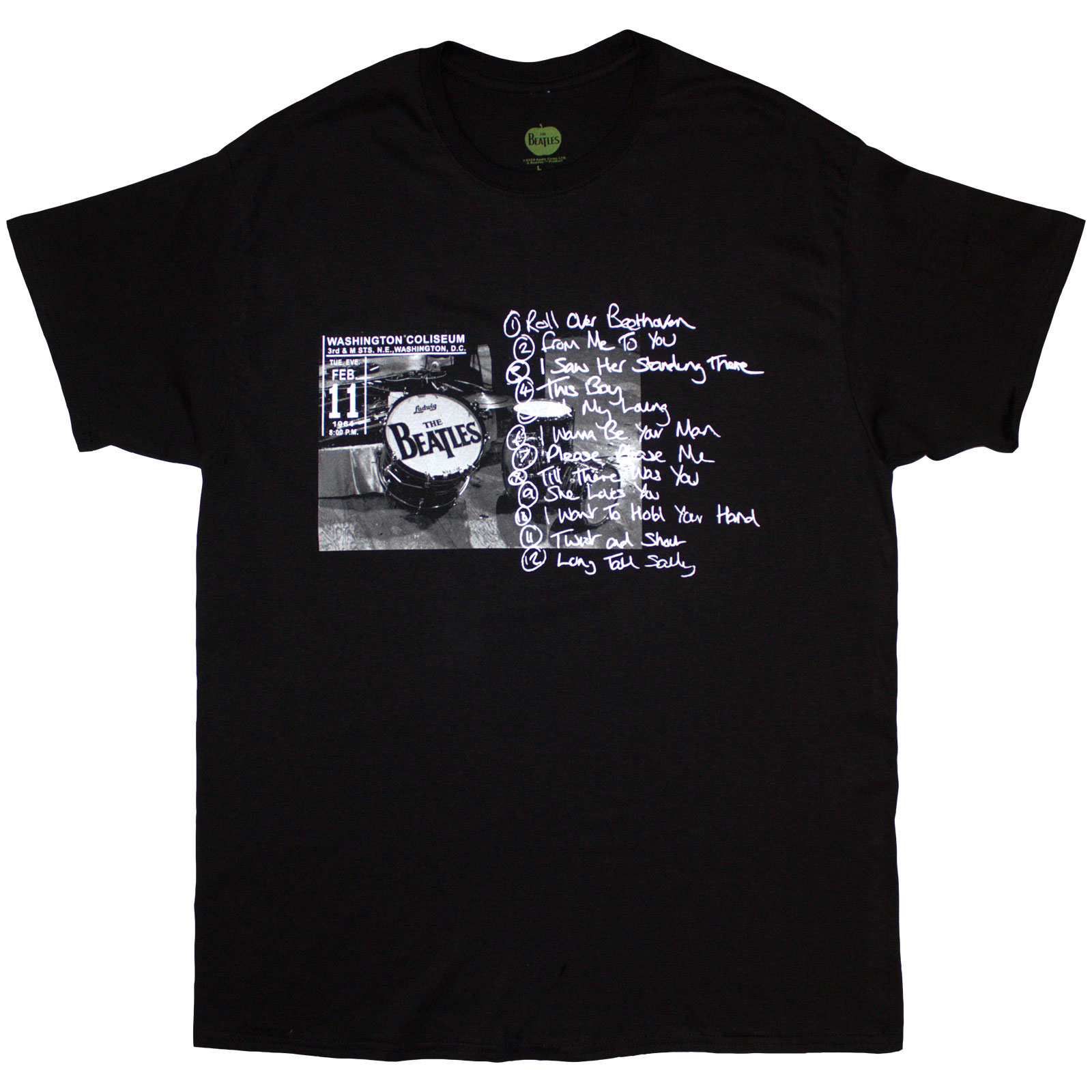 E-shop Washington '64 Drum Photo & Setlist