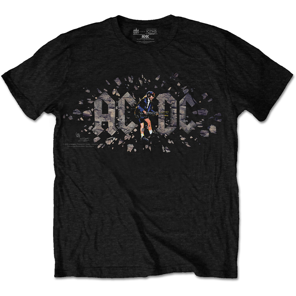 AC/DC tričko Those About To Rock Čierna XL