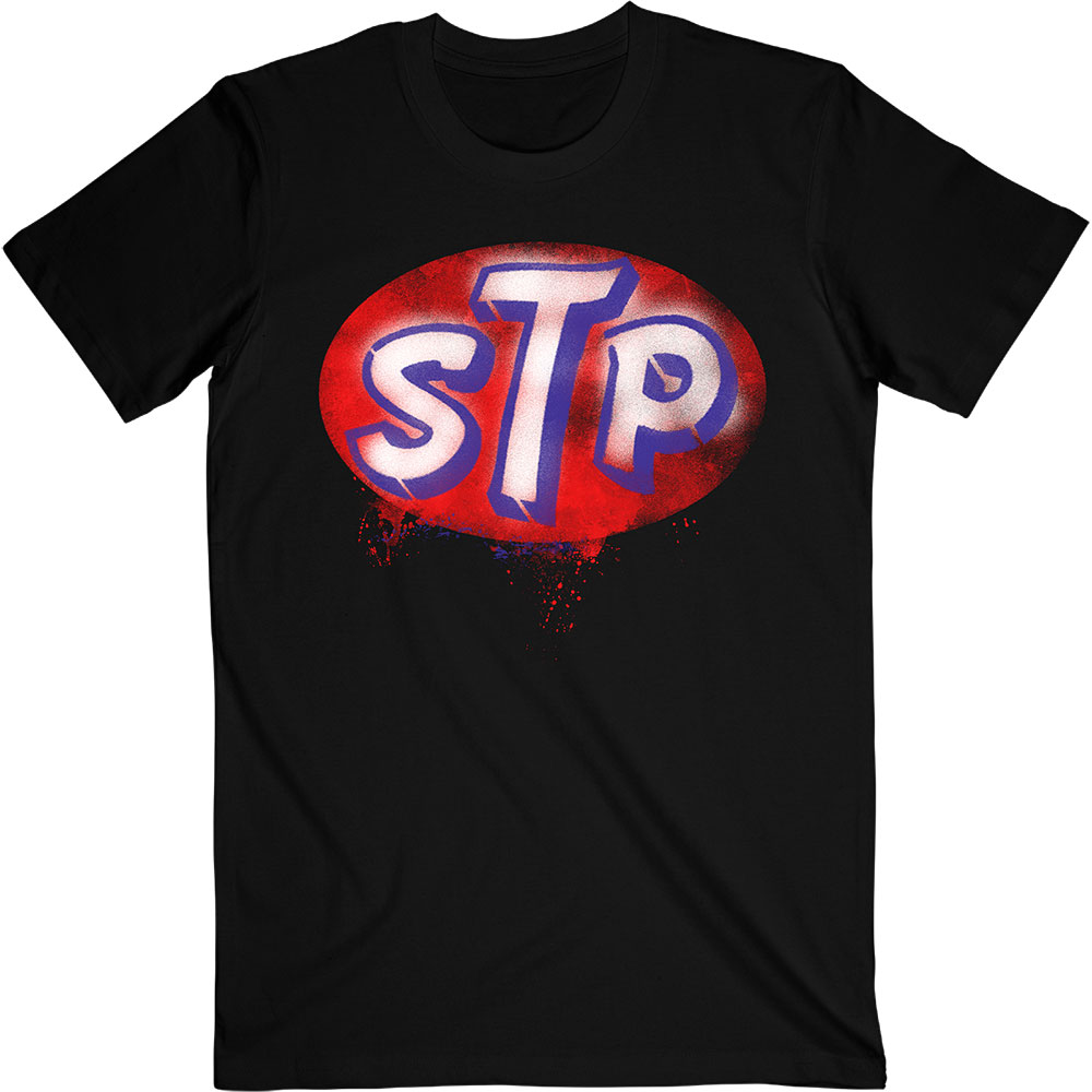 Stone Temple Pilots tričko Red Logo Čierna S