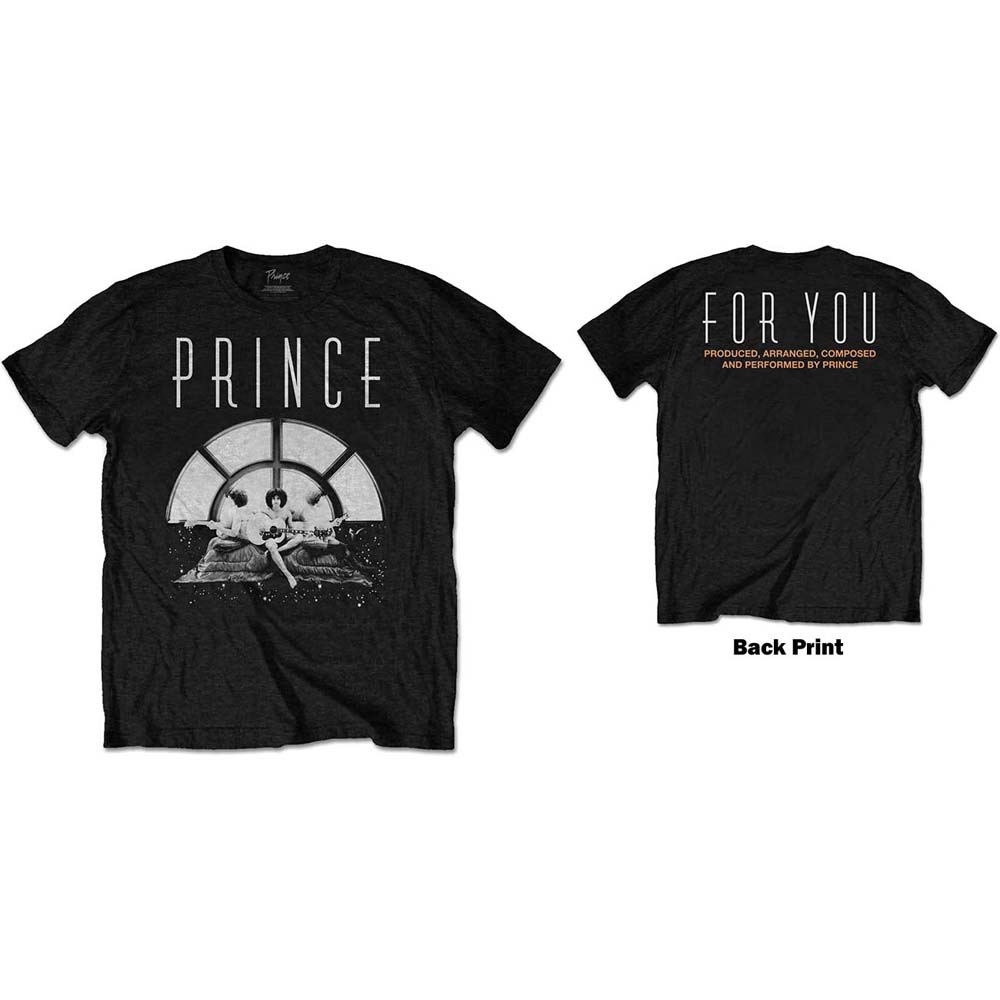 Prince tričko For You Triple Čierna L