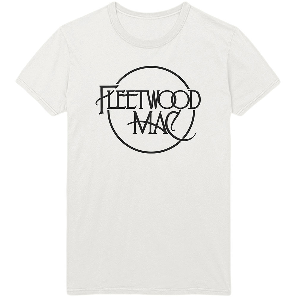 Fleetwood Mac tričko Classic Logo Biela XXL