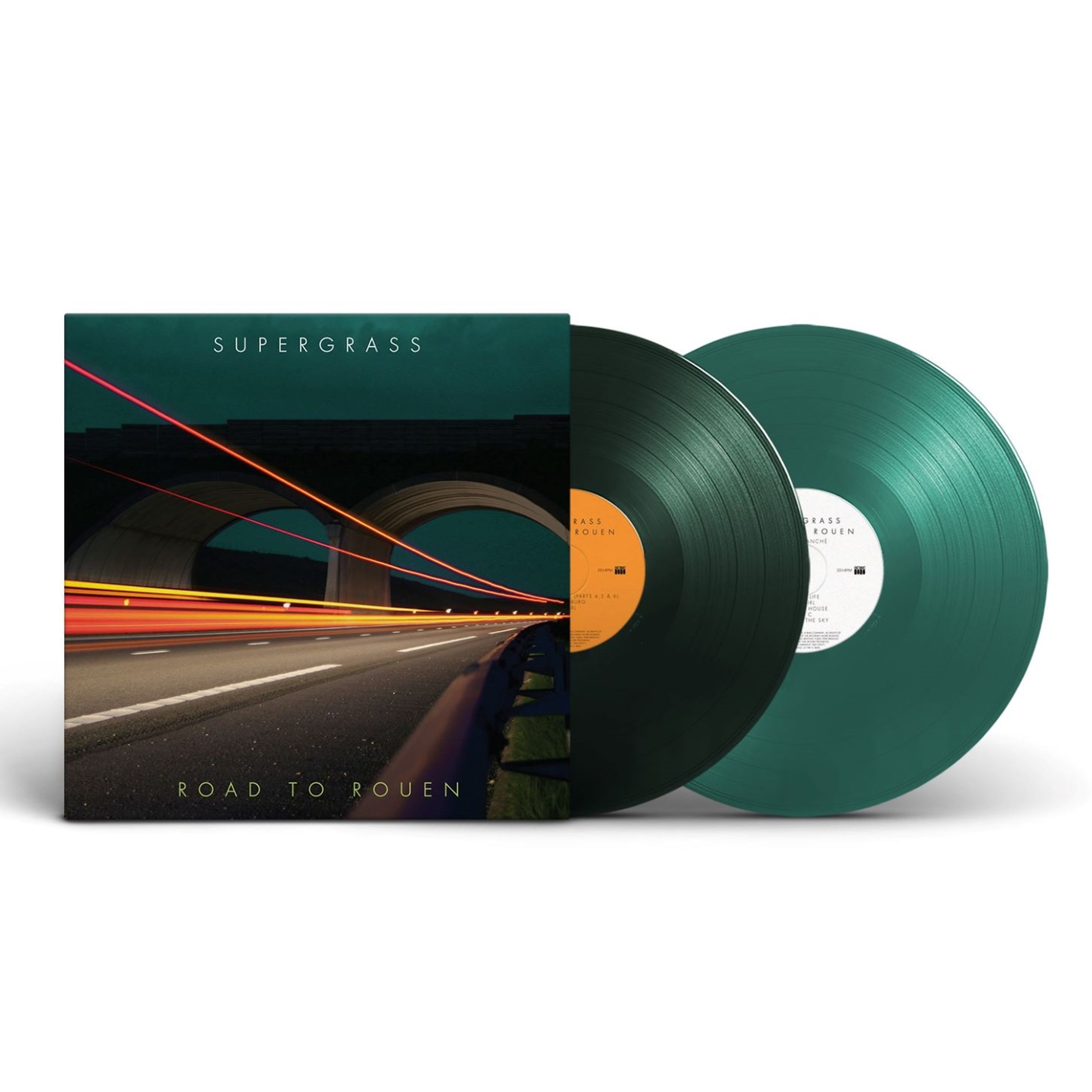 E-shop Supergrass - Road To Rouen (Anniversary Edition) (Forest & Petrol Green Coloured) 2 LP