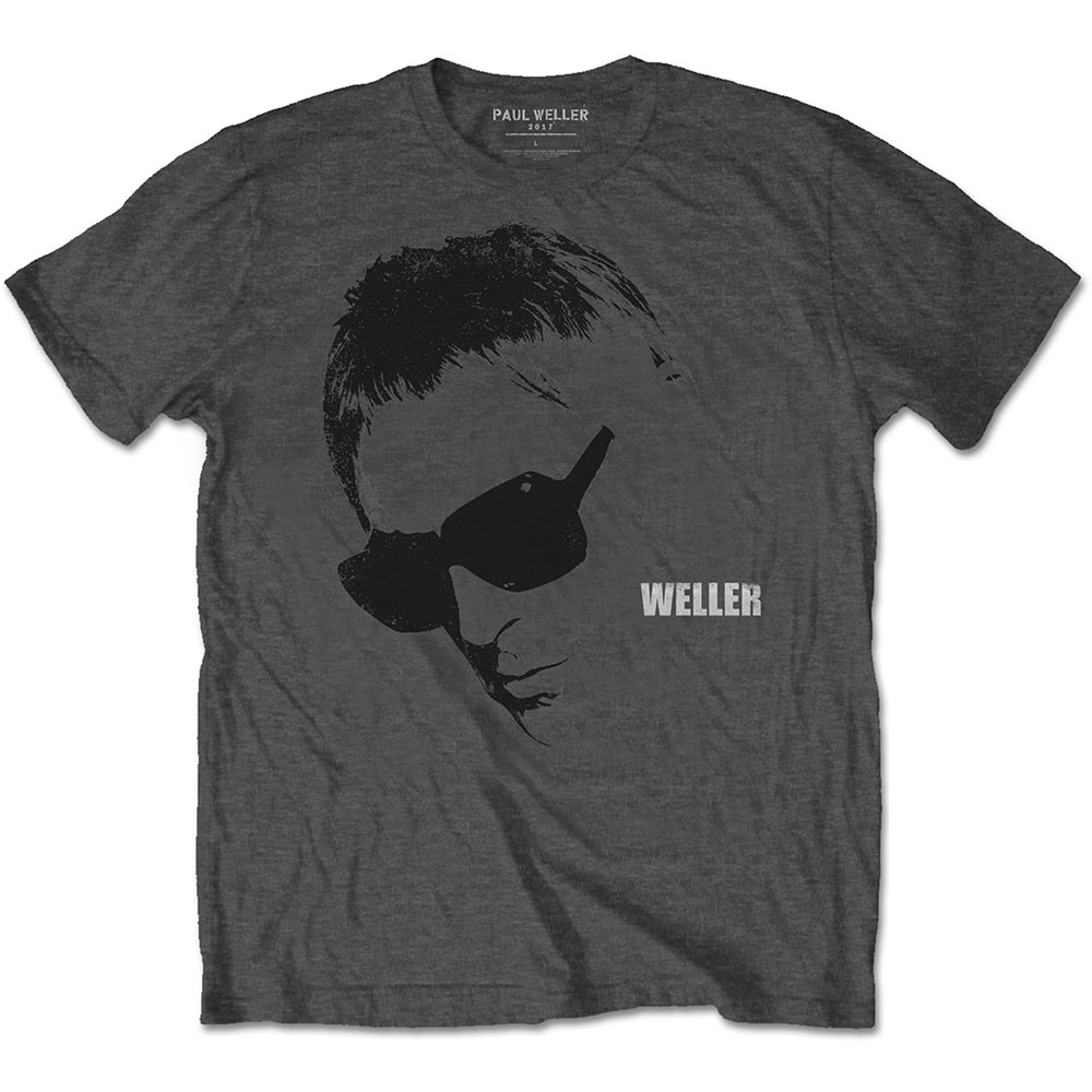 Paul Weller tričko Glasses Picture Šedá S