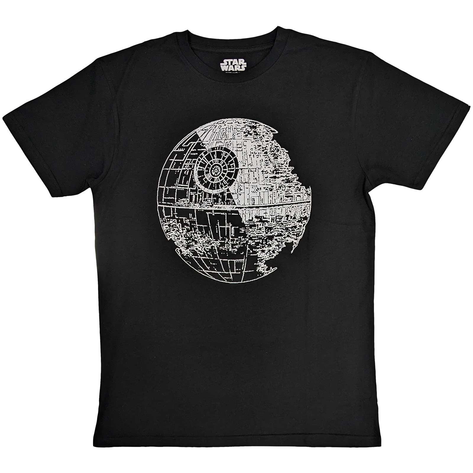 Star Wars tričko Death Star Čierna XXL