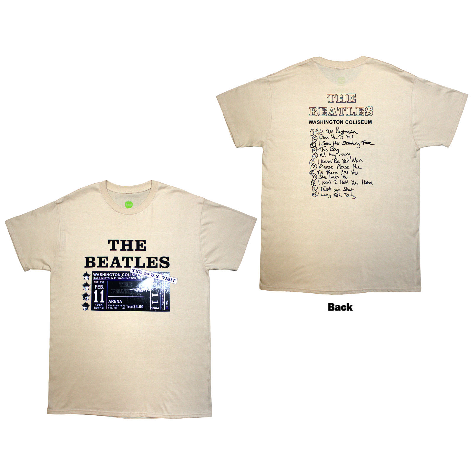 E-shop Washington '64 Promo & Setlist