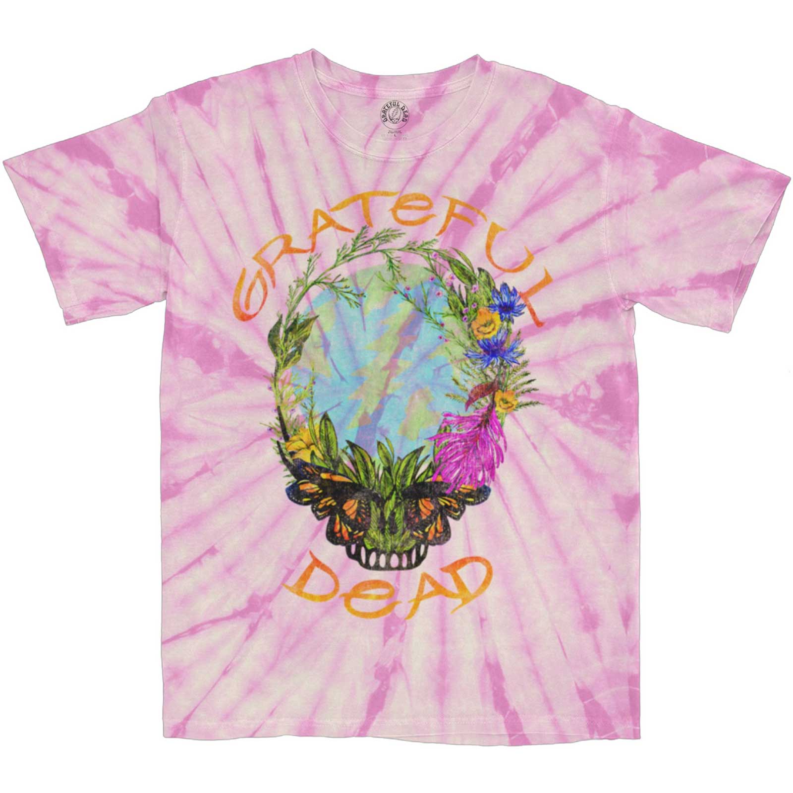 Grateful Dead tričko Forest Dead Ružová S