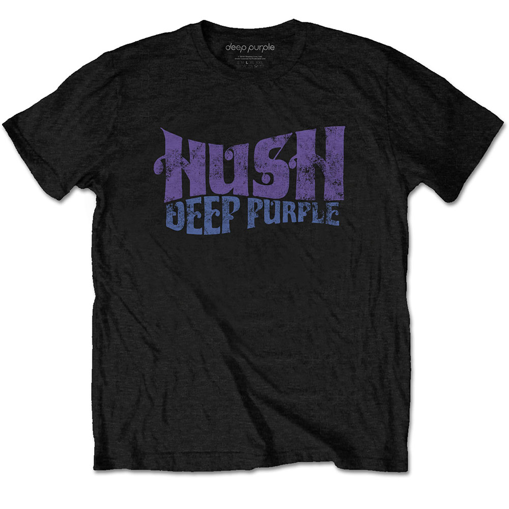Deep Purple tričko Hush Čierna M