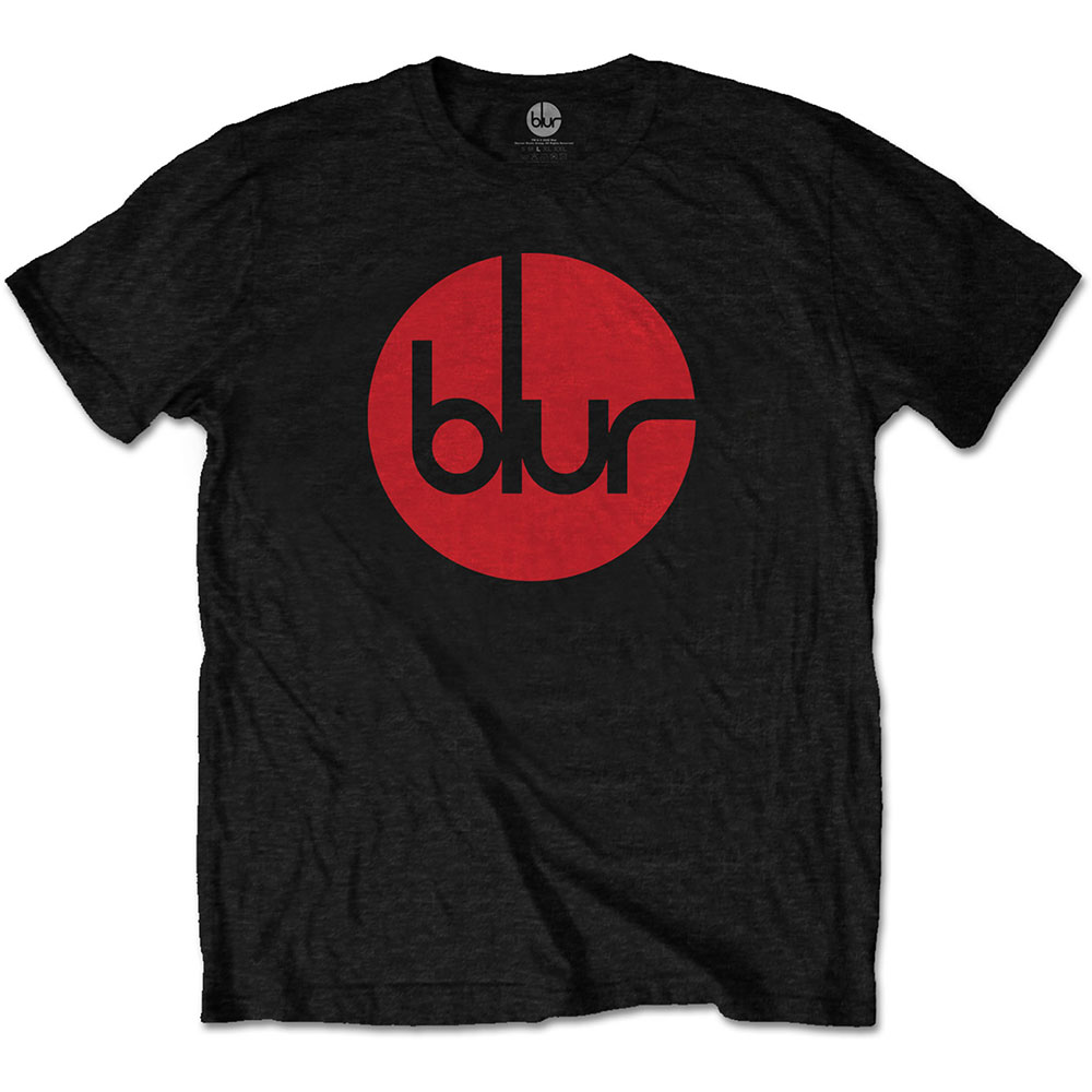 Blur tričko Circle Logo Čierna M