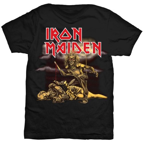 Iron Maiden tričko Slasher Čierna XL