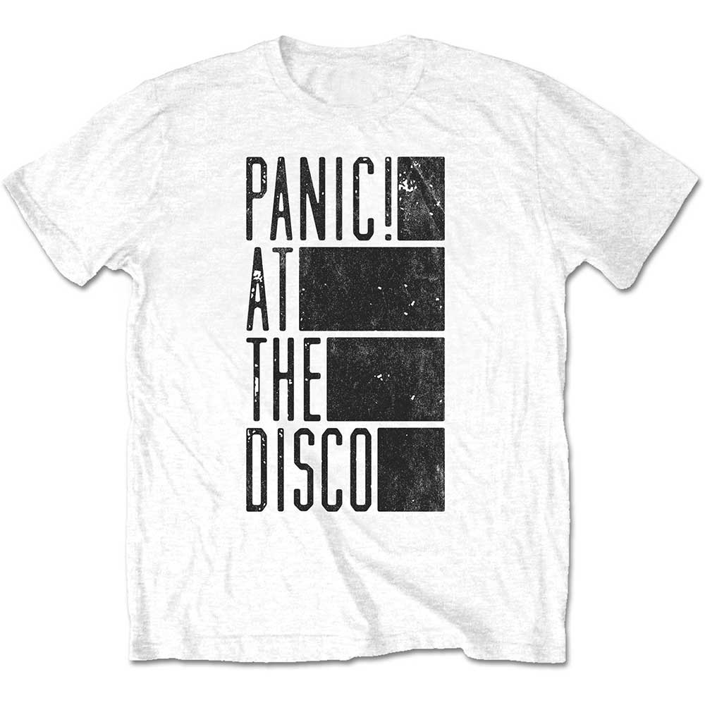 Panic! At The Disco tričko Bars Biela L