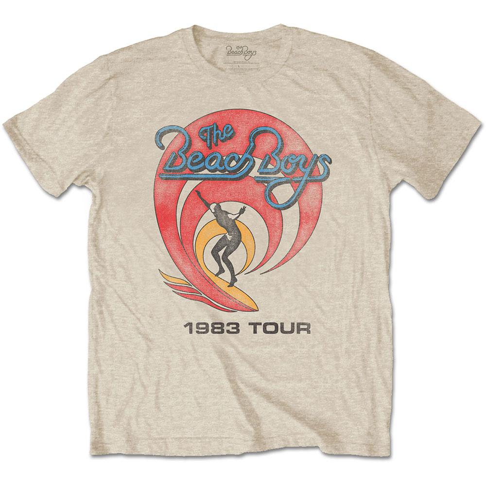 The Beach Boys tričko 1983 Tour Natural M