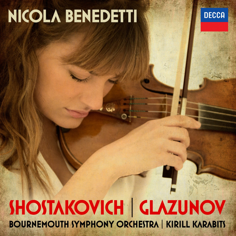 BENEDETTI NICOLA - Šostakovič: Koncert pro housle 1/ Glazunov: Koncert pro housle op.82, CD
