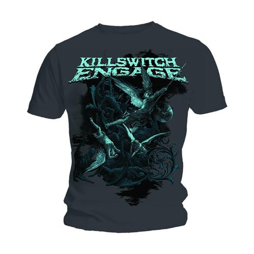 Killswitch Engage tričko Engage Battle Šedá S