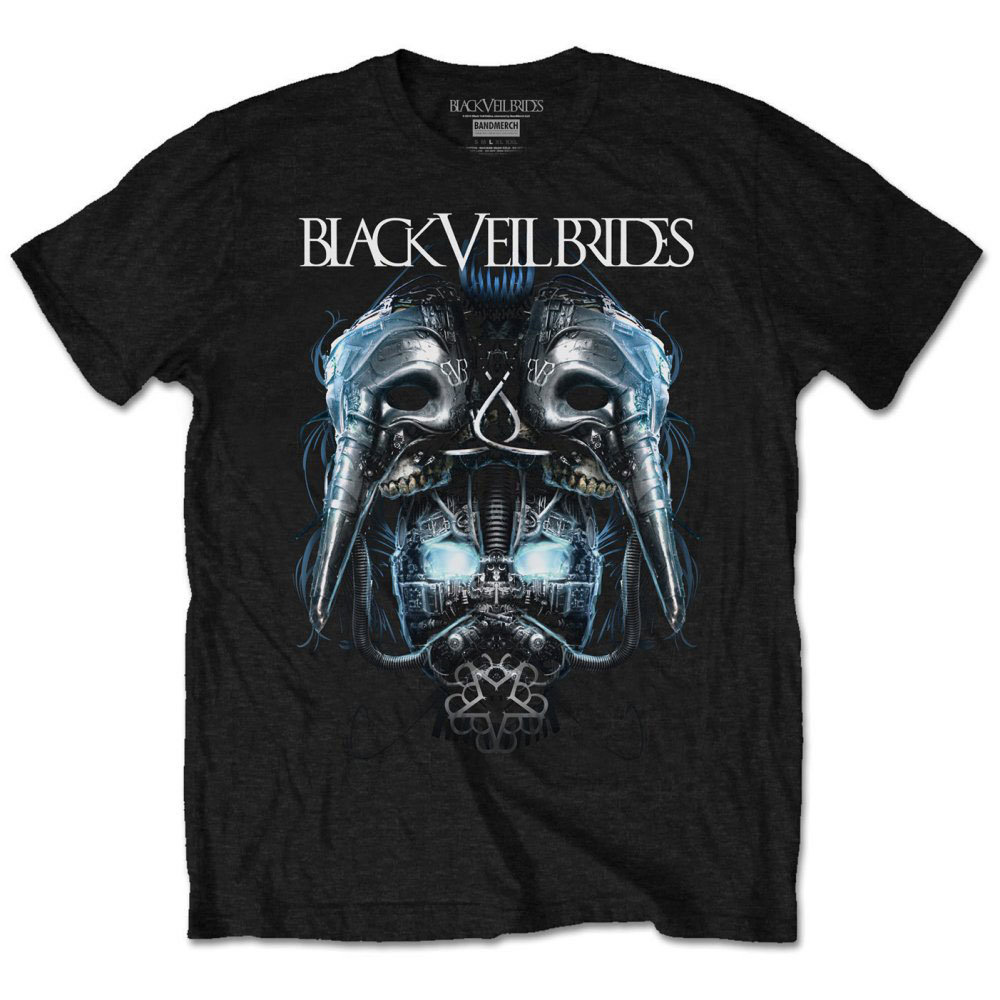 Black Veil Brides tričko Metal Mask Čierna M