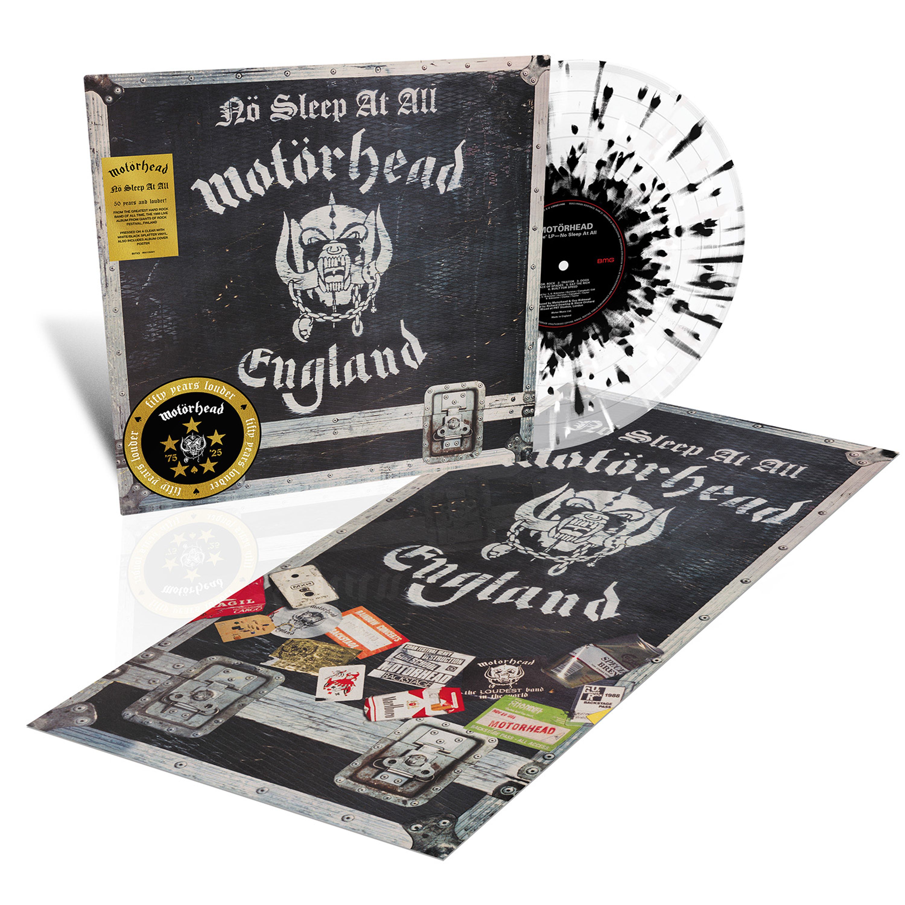 E-shop Motörhead: No Sleep At All LP