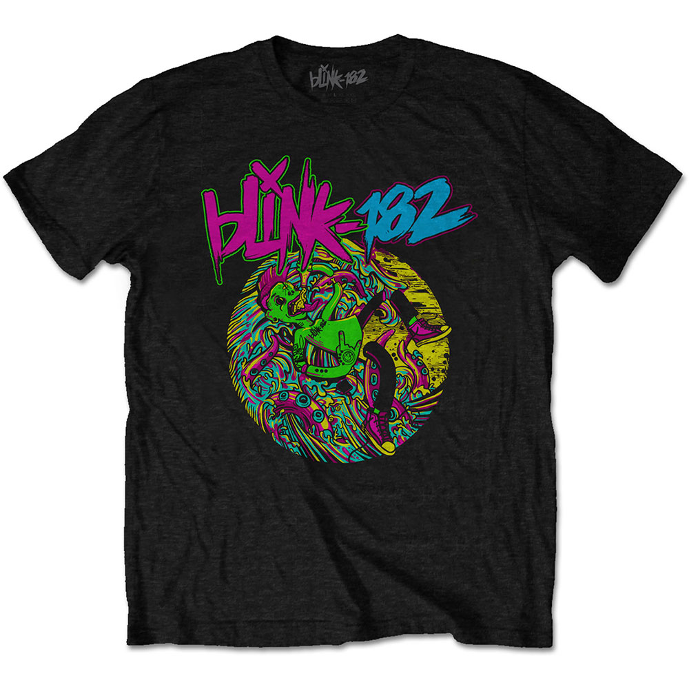 Blink 182 tričko Overboard Event Čierna L