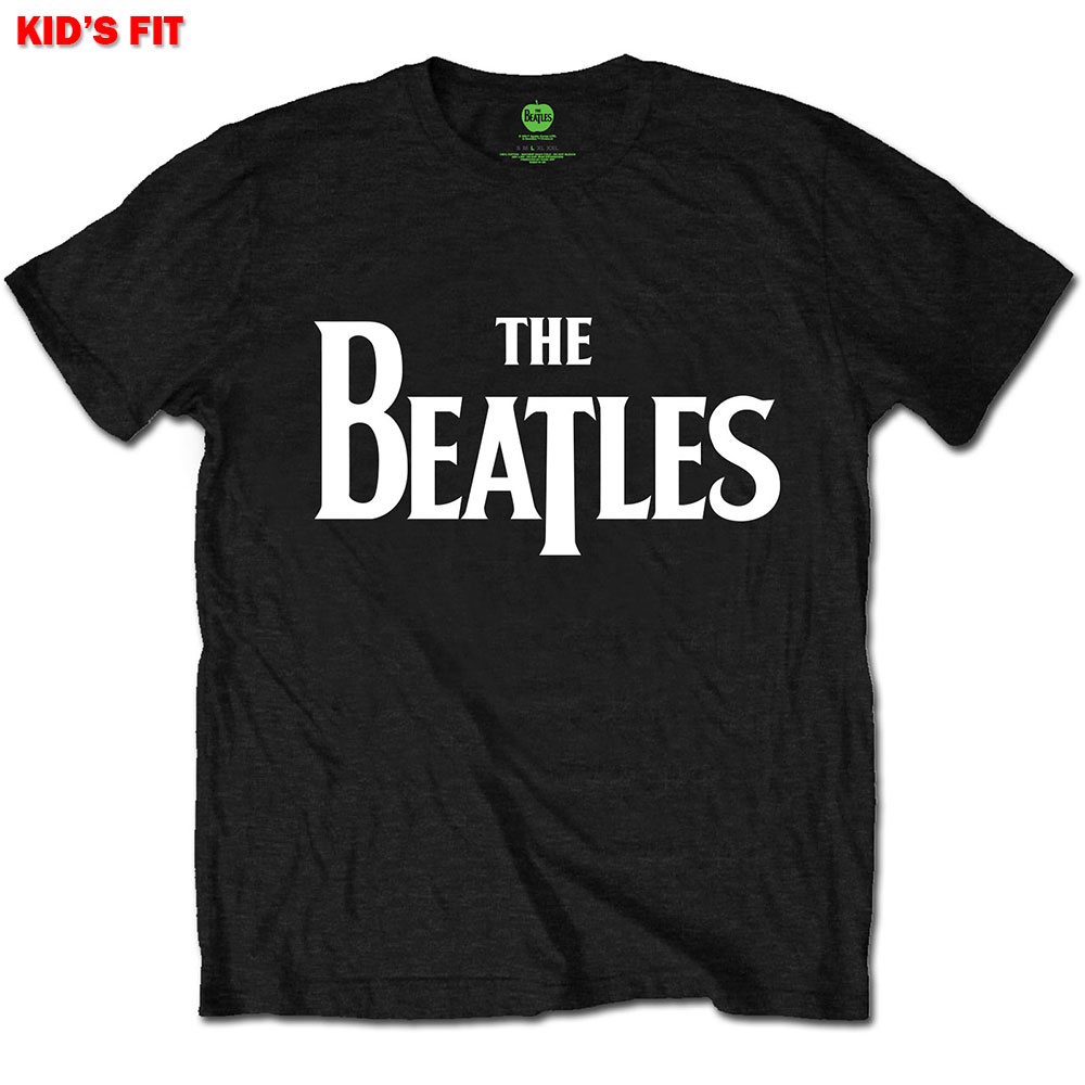 E-shop The Beatles tričko Drop T Logo Čierna 5-6 rokov