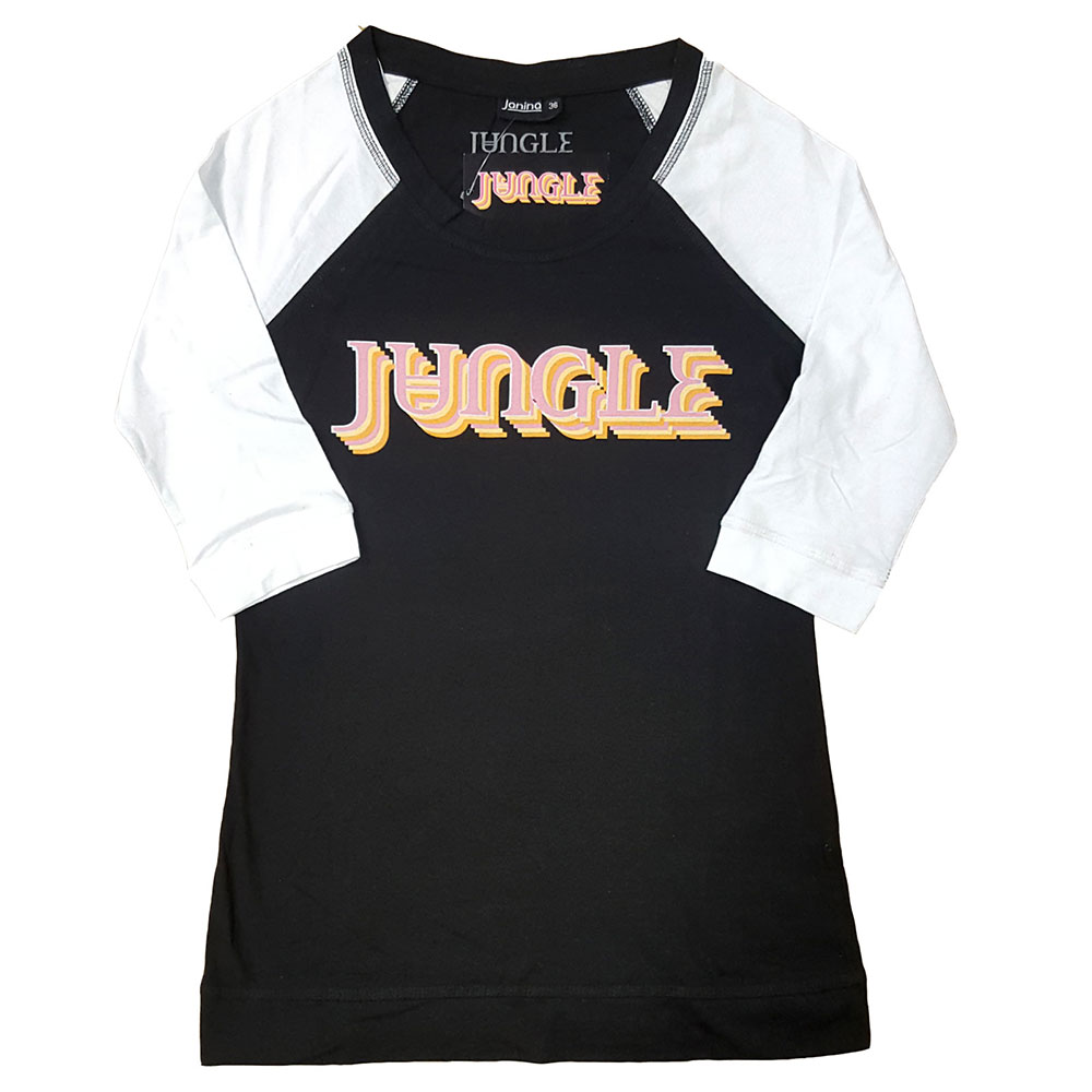 Jungle tričko Colour Logo Čierna/biela M