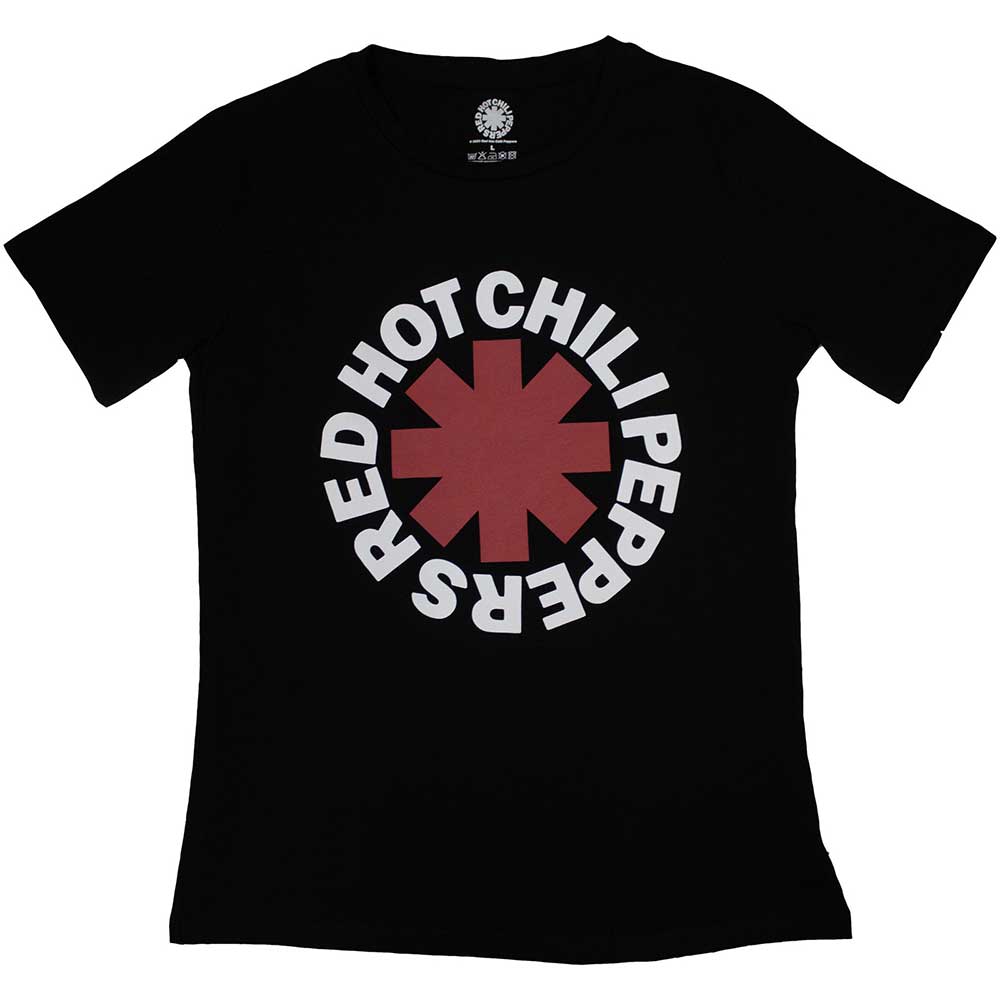 Red hot chili peppers tričko Classic Asterisk Čierna XXL