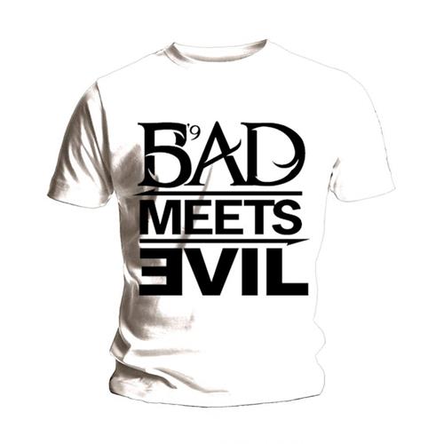 Eminem tričko Bad Meets Evil Biela XL