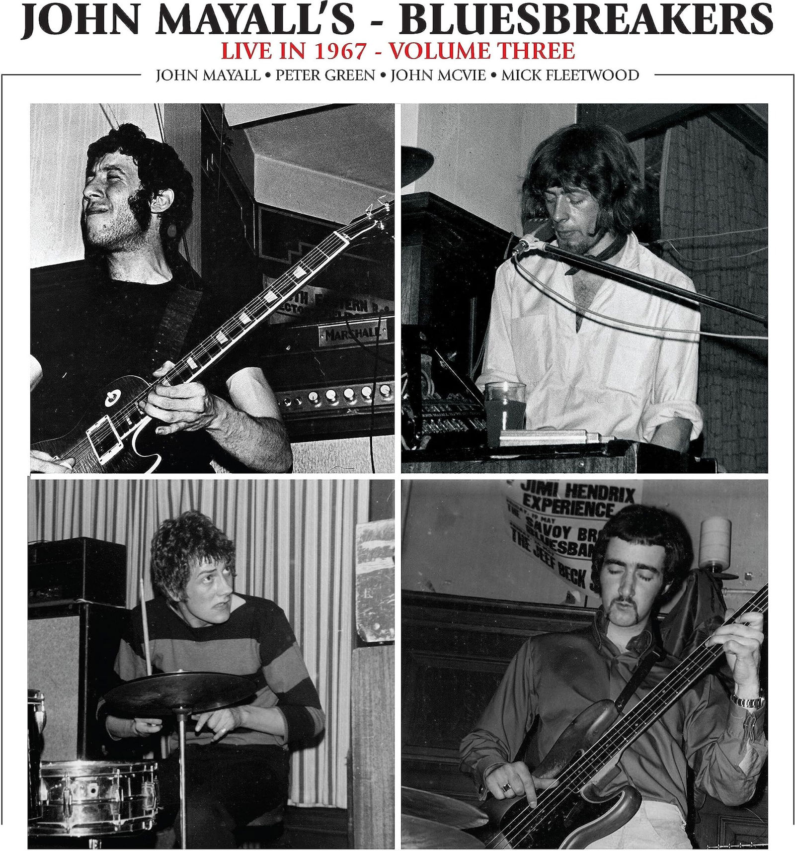 E-shop MAYALL, JOHN & THE BLUESB - LIVE IN 1967 VOLUME 3 CD