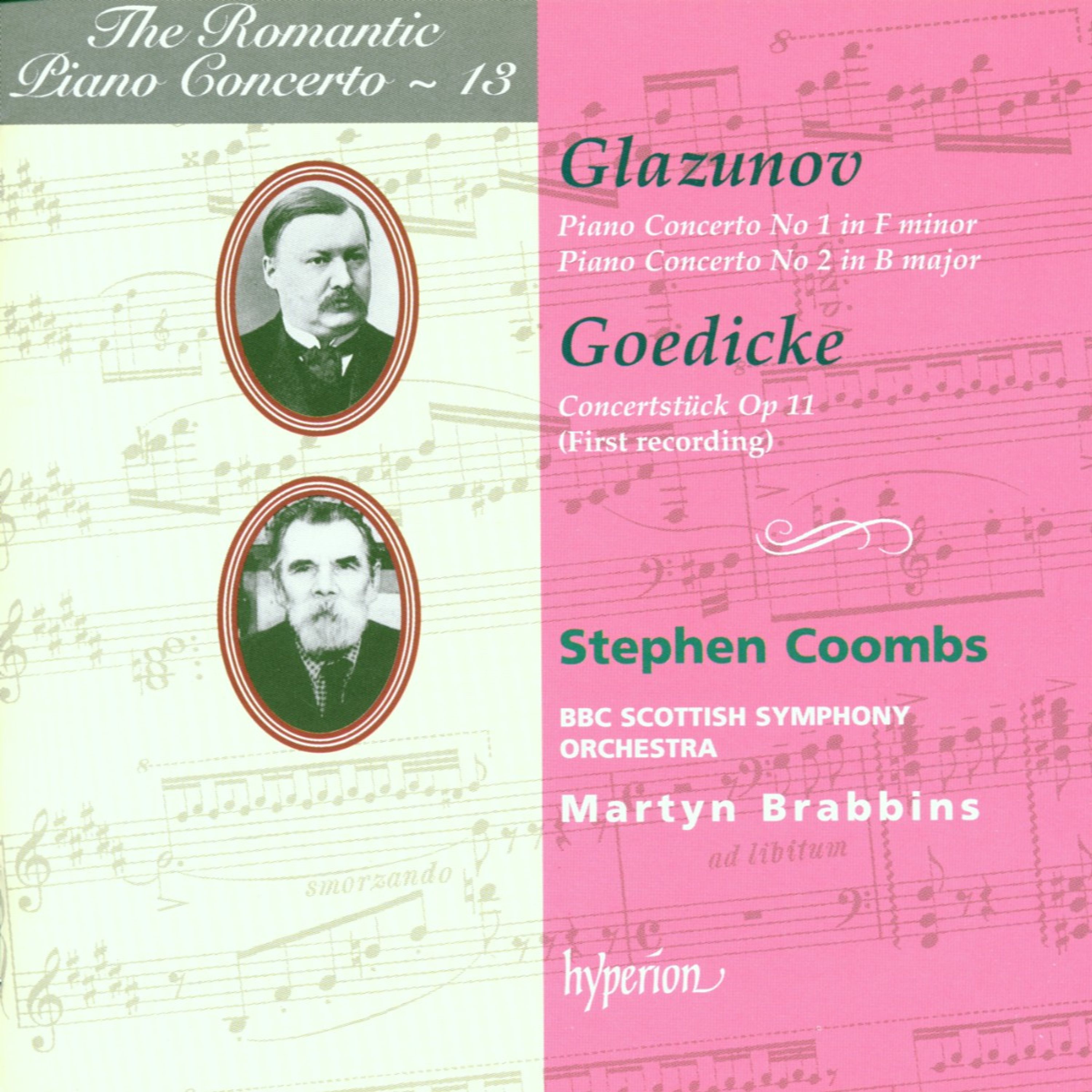E-shop GLAZUNOV & GOEDICKE: PIANO CONCERTOS (HYPERION ROM