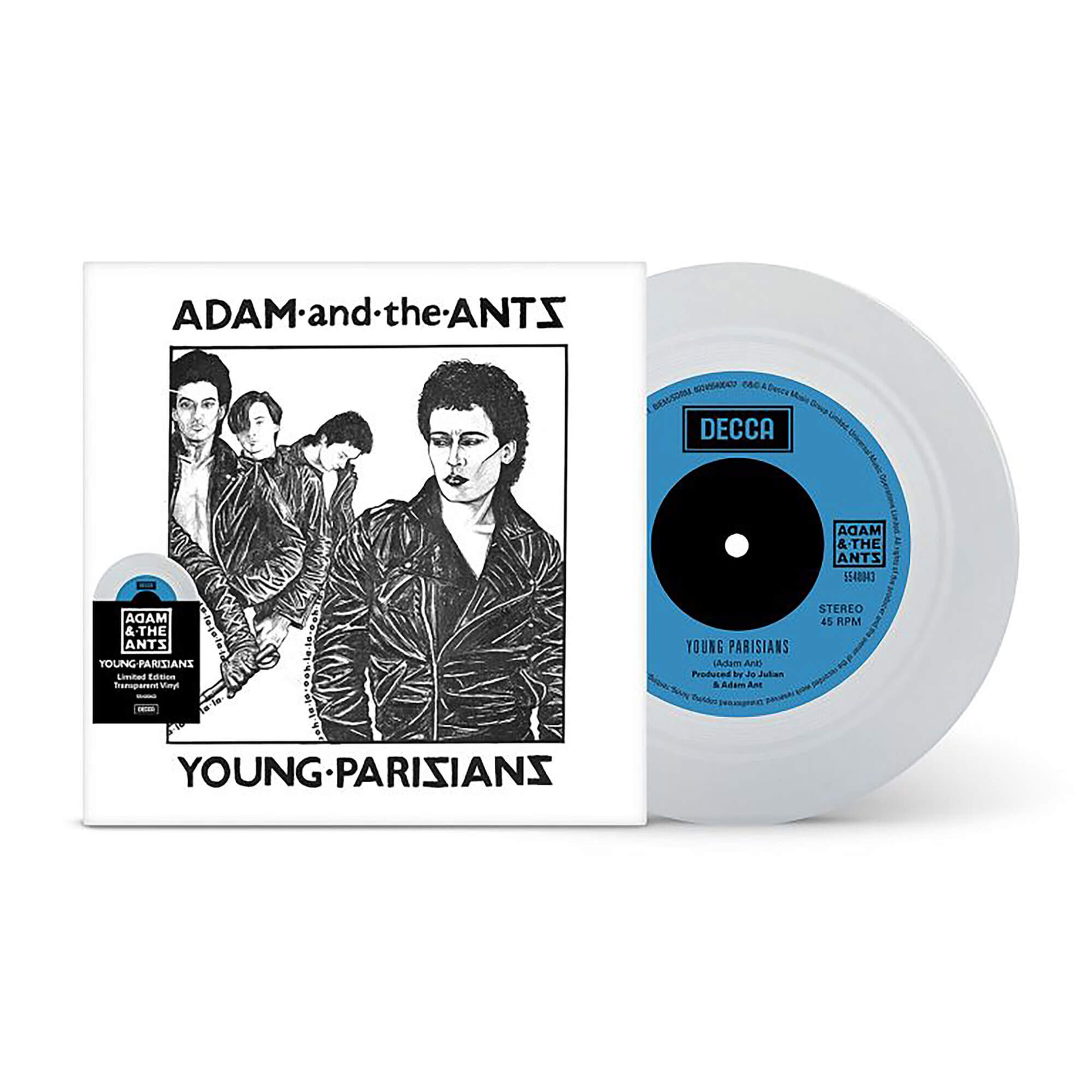 E-shop ADAM & THE ANTS - 7-YOUNG PARISIANS / LADY LP