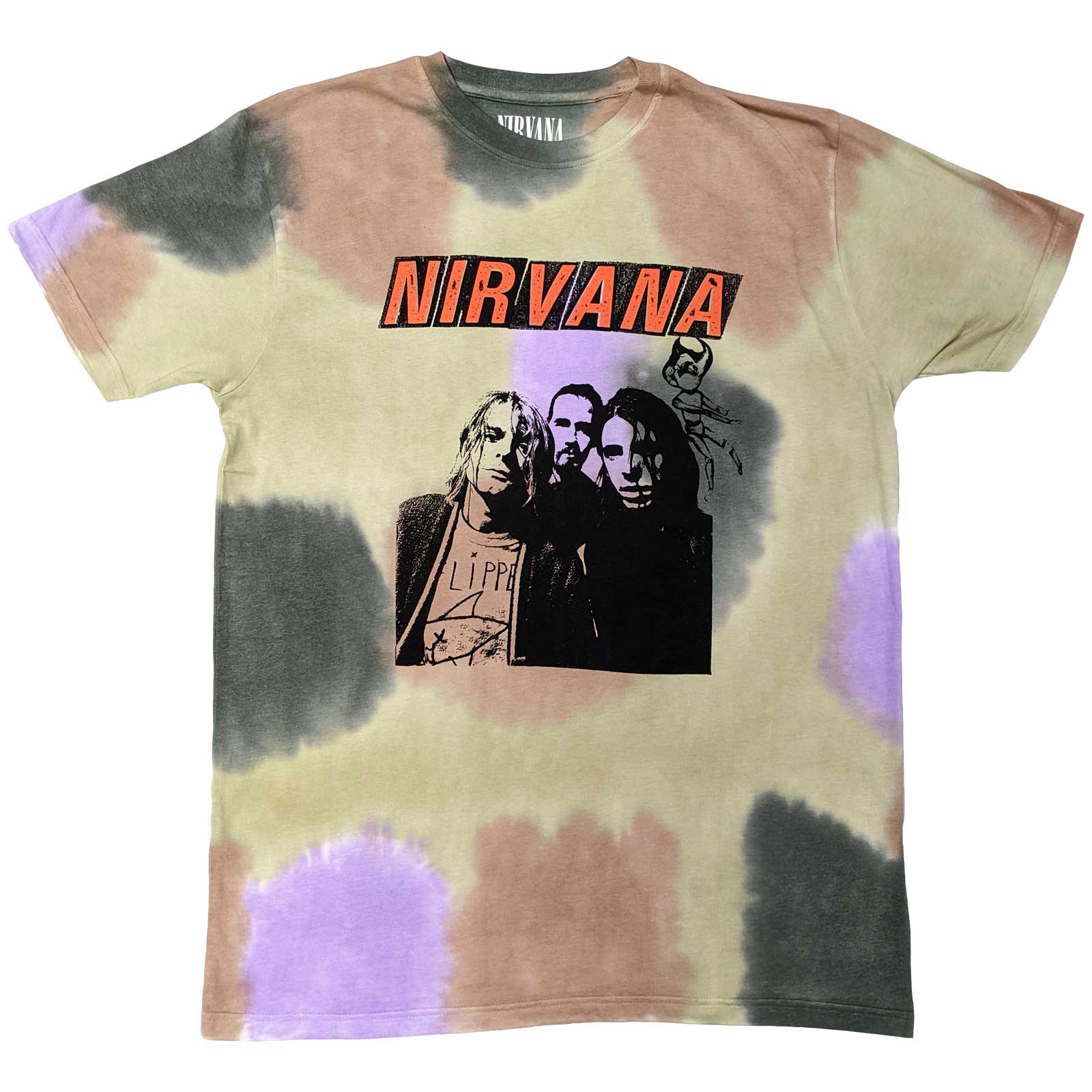 Nirvana tričko Flipper Multicolor S