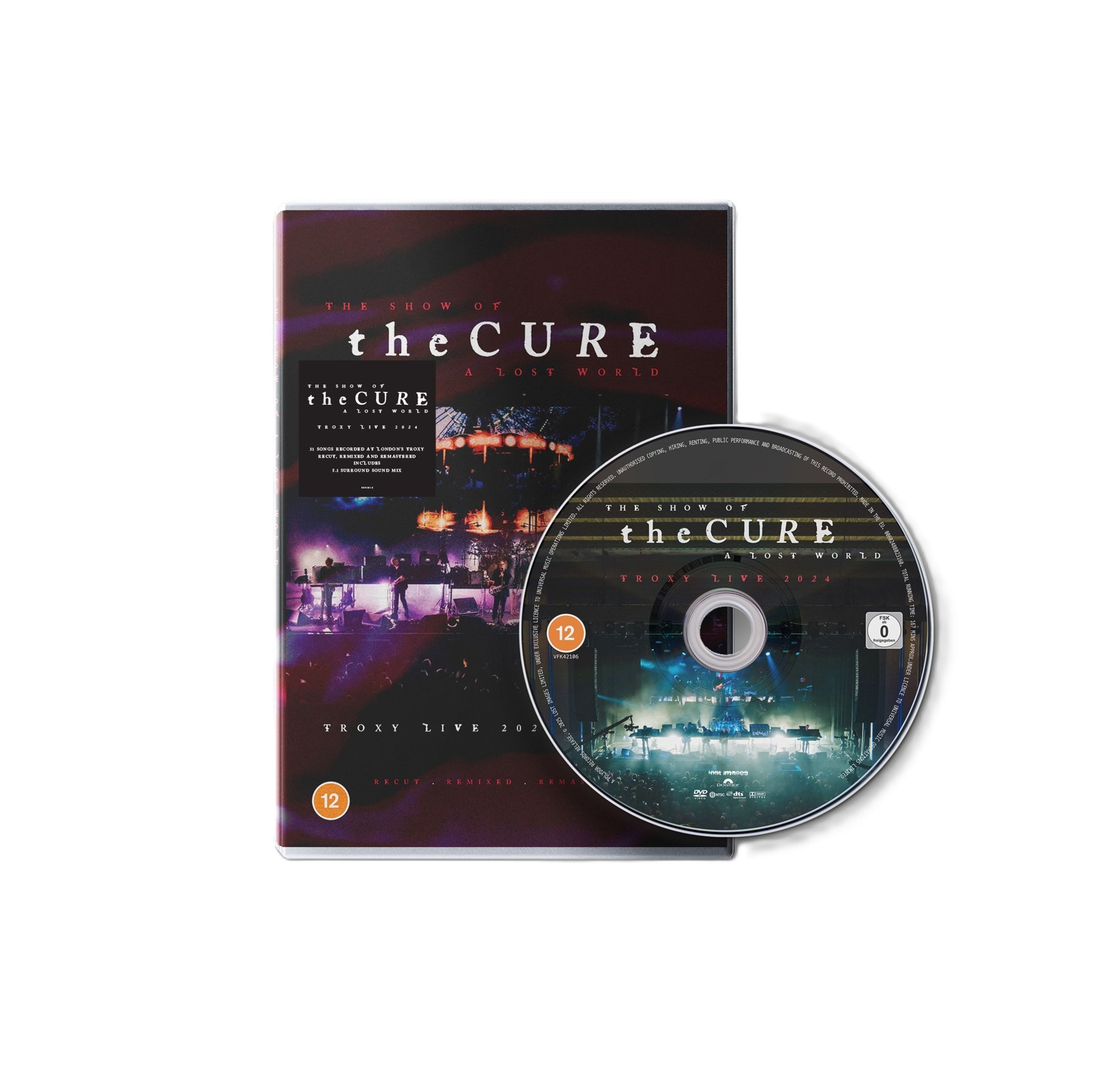 E-shop The Cure The Cure The Show Of A Lost World 11 DVD