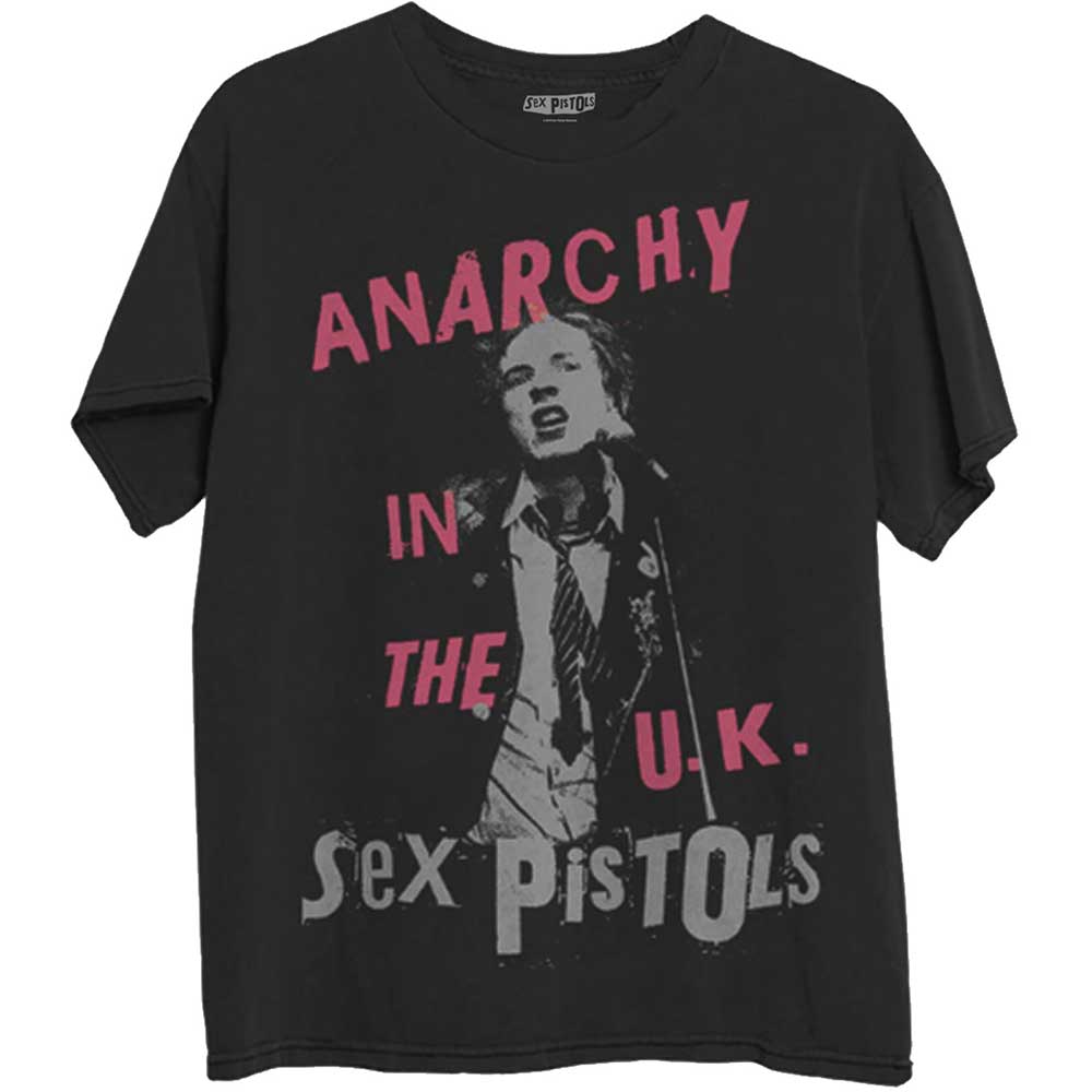 Sex Pistols tričko Anarchy in the UK Čierna L